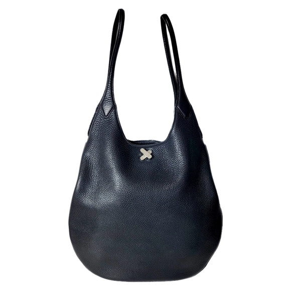 Alexander Wang  Black Leather Hobo Sling Bag - Picture 6 of 11